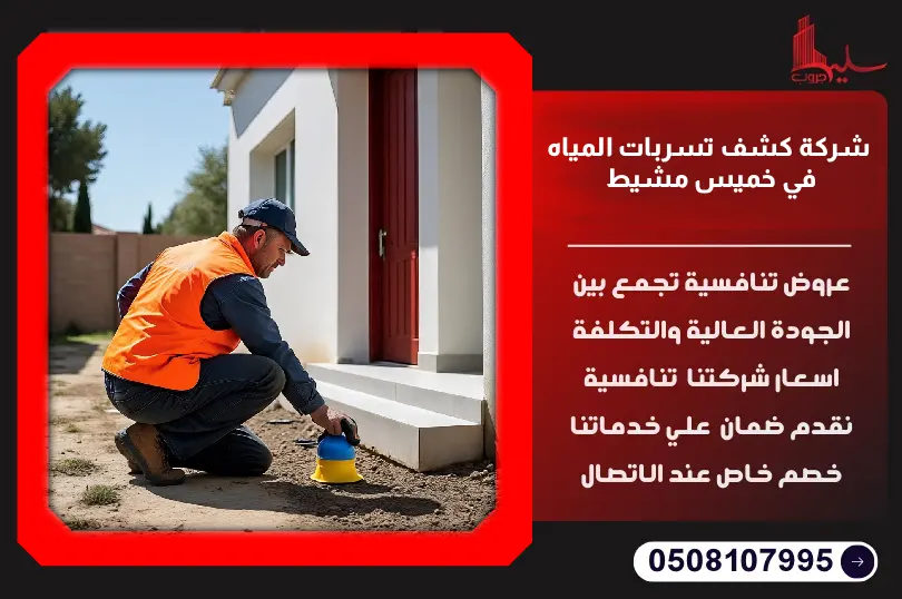 شركة كشف تسربات المياه في خميس مشيط: الحلول المعتمدة شركة كشف تسربات المياه في خميس مشيط: الحلول المعتمدة