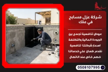 شركة عزل مسابح في عنك